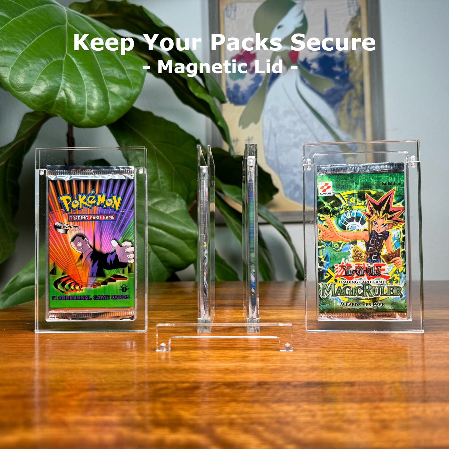 Acrylic Booster Pack Case (5 Pack) TCGHalo Acrylic Booster Pack Case (5 Pack) TCGHalo