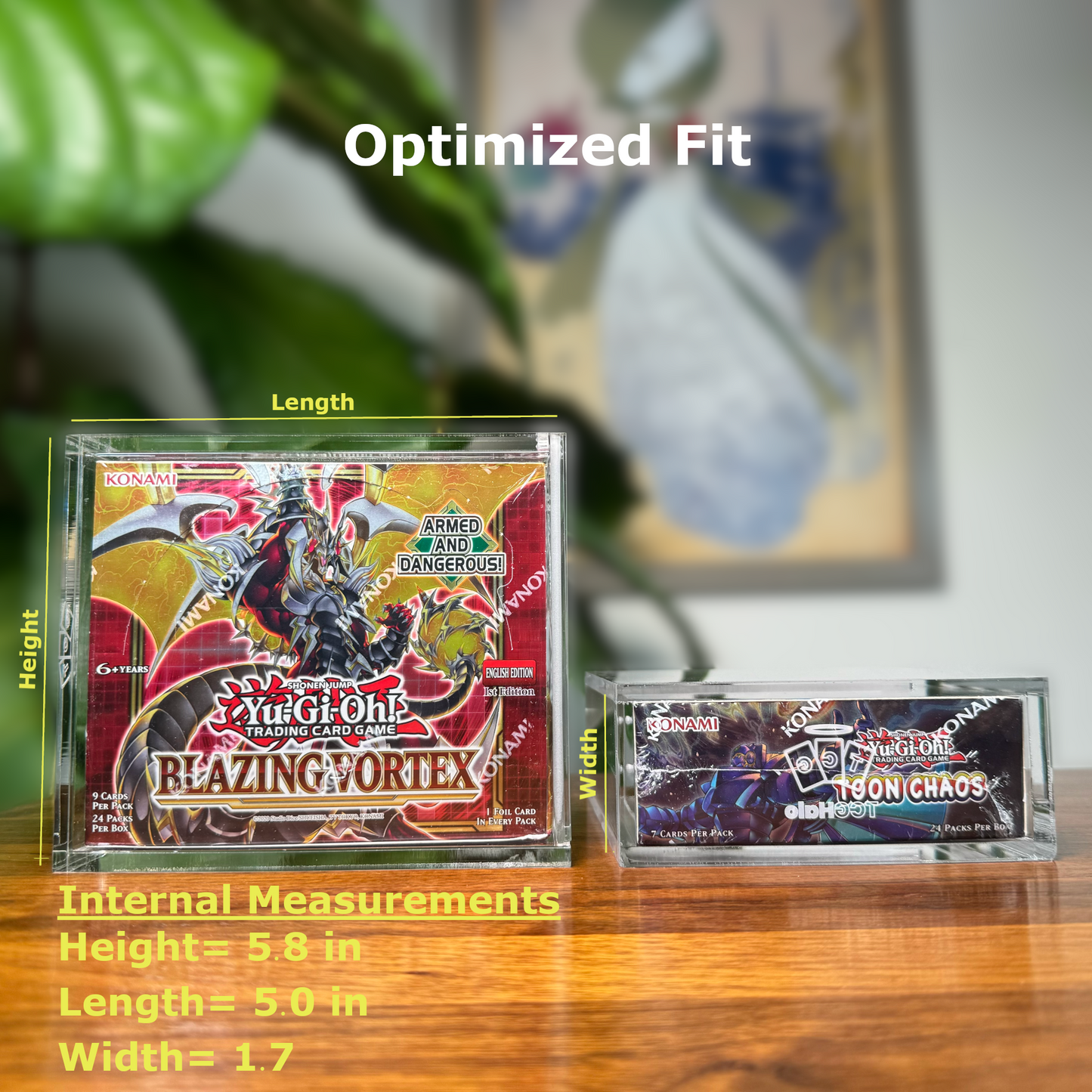 Acrylic Yugioh Booster Box Case (3 Pack) – TCGHalo